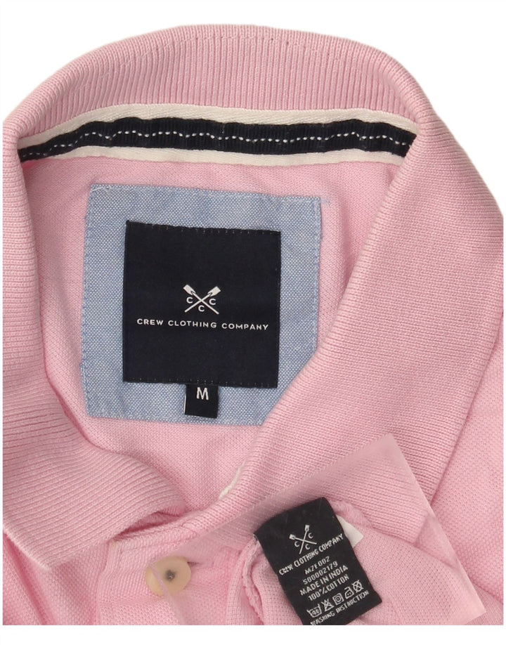 J. Crew Herren-Poloshirt aus mittelrosa Baumwolle