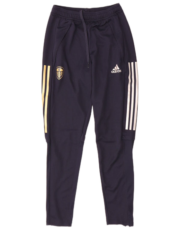 Adidas Herren Leeds United Football Club Trainingshose, Größe S, Marineblau