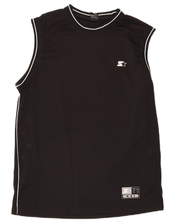 Starter Herren Weste Top Medium Schwarz Polyester