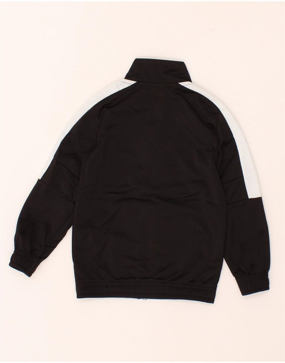 PUMA Boys Graphic Tracksuit Top Jacket 3-4 Years Black Colourblock Vintage Puma and Second-Hand Puma from Messina Hembry 