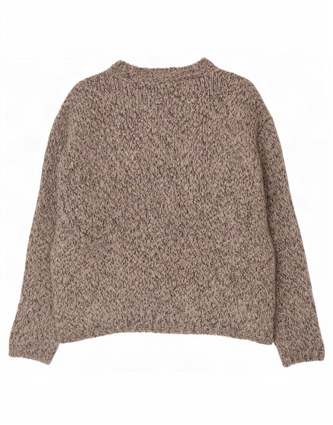 Marks & Spencer Damen-Pullover mit U-Boot-Ausschnitt, UK 14, Mittelgrau meliert