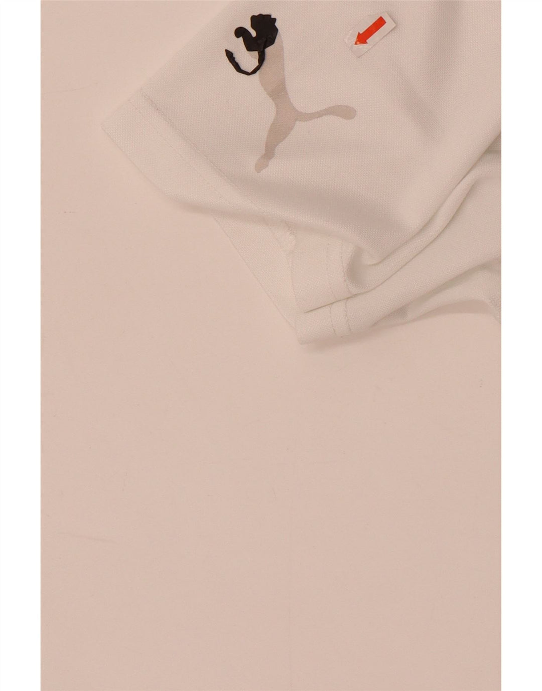 Puma Herren Grafik-T-Shirt-Oberteil Mittelweißes Polyester