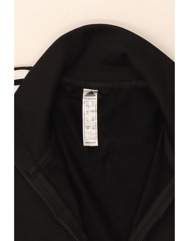 Adidas Herren Trainingsanzug Top Jacke UK 36/38 Small Schwarz Polyester