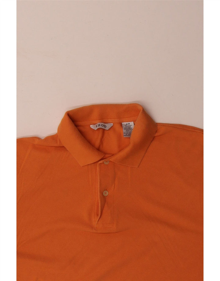 IZOD Herren Poloshirt Mittelorange Baumwolle