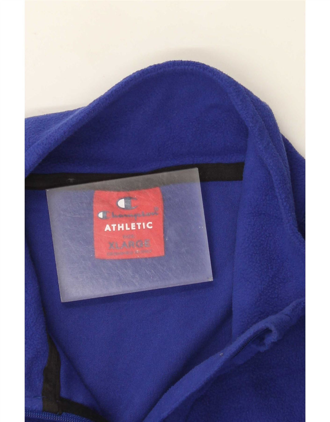 Champion Herren-Fleecepullover mit Reißverschluss, XL, Blau