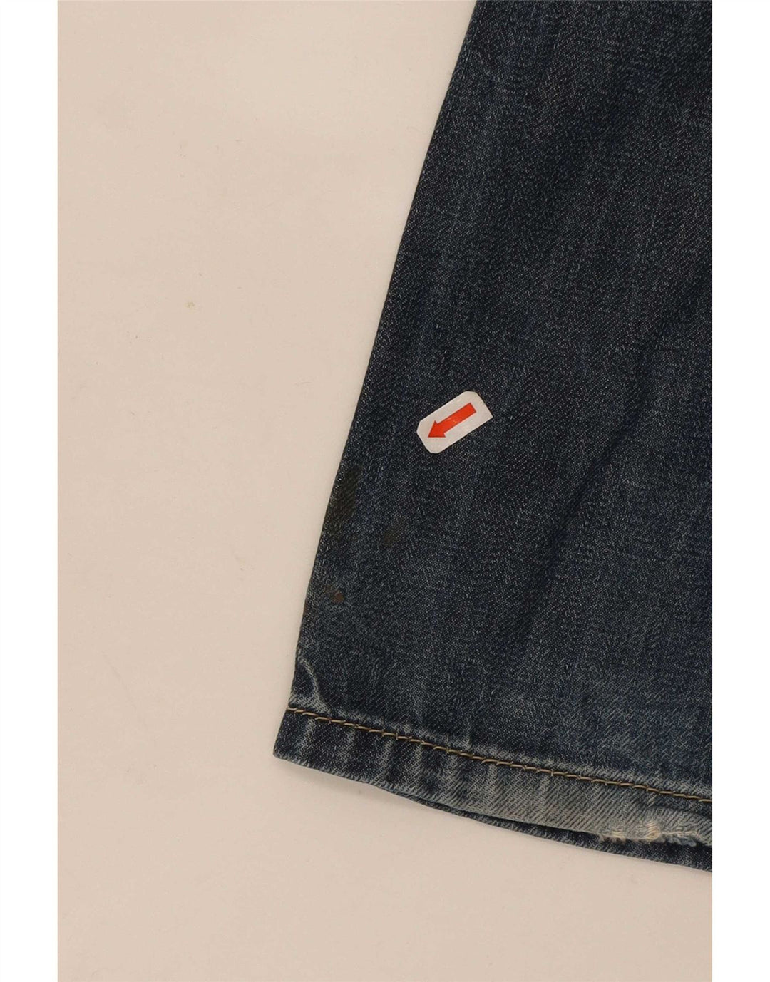 Esprit Damen Straight Jeans W30 L32 Marineblau Baumwolle