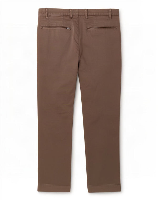 Polo Ralph Lauren Slim Chino-Hose für Herren, W40, L32, graue Baumwolle