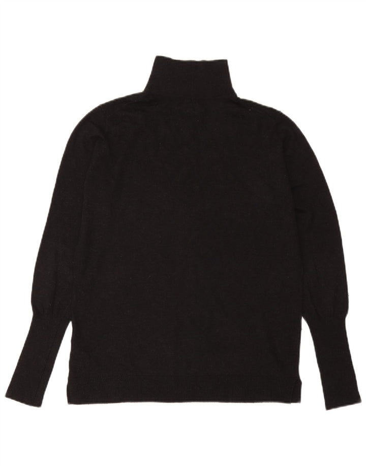 Zara Damen-Pullover mit Rollkragen, Gr. 14, Schwarz, Modal