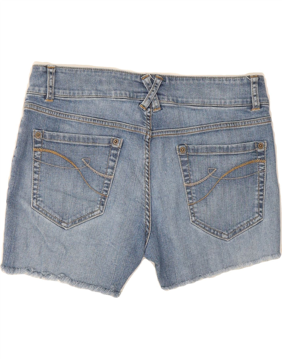 DKNY Womens Denim Shorts US 10 Large W30  Blue Cotton Vintage Dkny and Second-Hand Dkny from Messina Hembry 