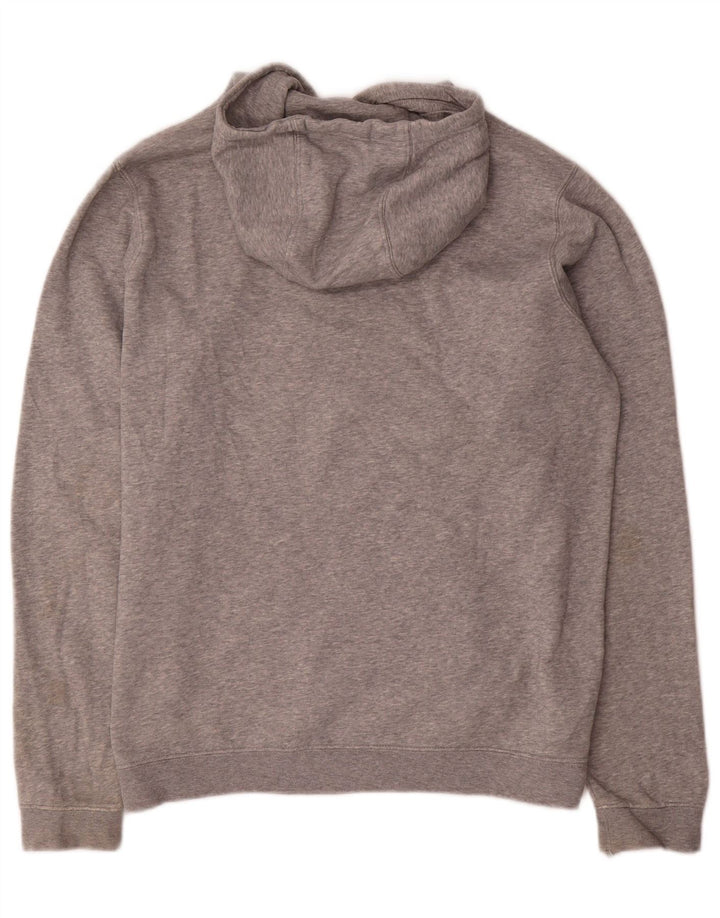 Nike Herren-Kapuzenpullover mit Grafik, mittelgraue Baumwolle