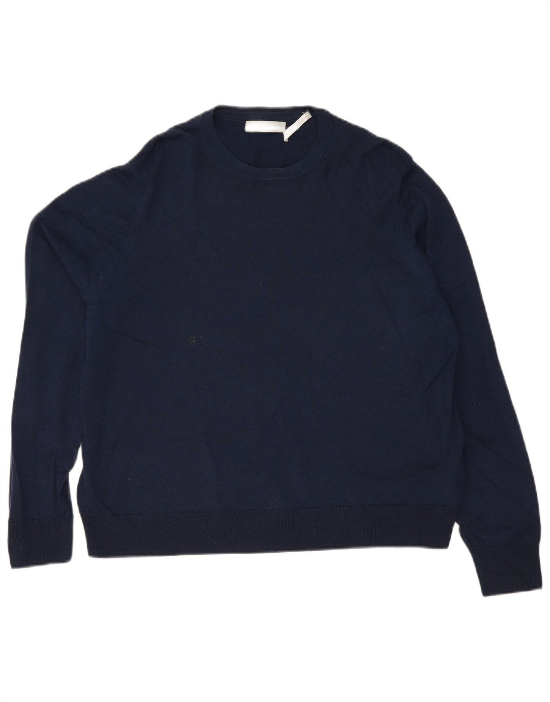 Marks & Spencer Damen-Pullover mit Rundhalsausschnitt, UK 20 2XL, Marineblau