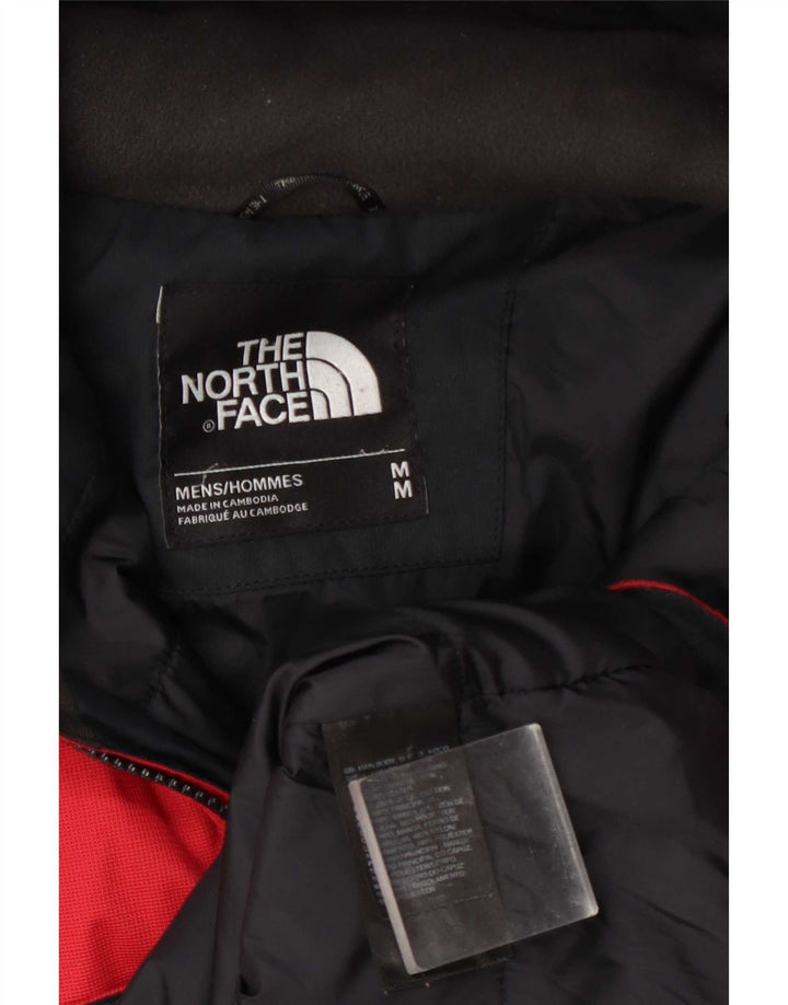 The North Face Herren-Windbreakerjacke mit Kapuze, UK 38, Mittelrot, Polyester