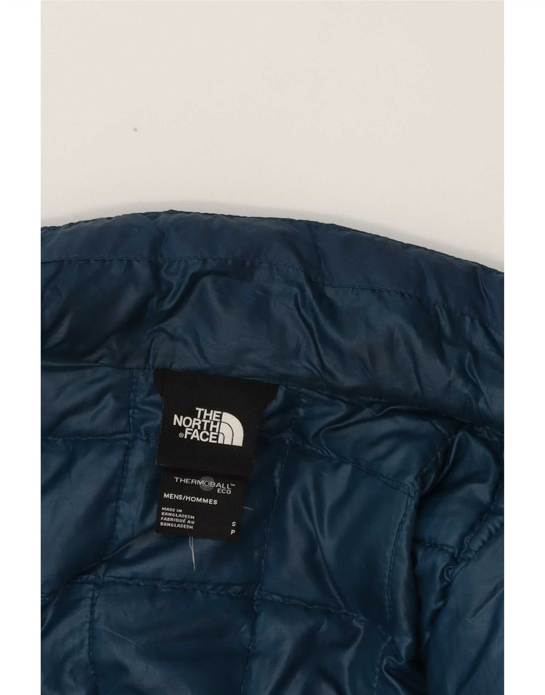 The North Face Herren Wattierte Jacke UK 36 Small Blau Polyester