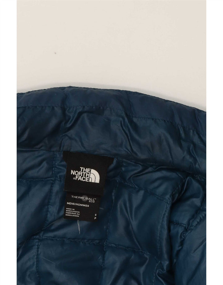 The North Face Herren Wattierte Jacke UK 36 Small Blau Polyester