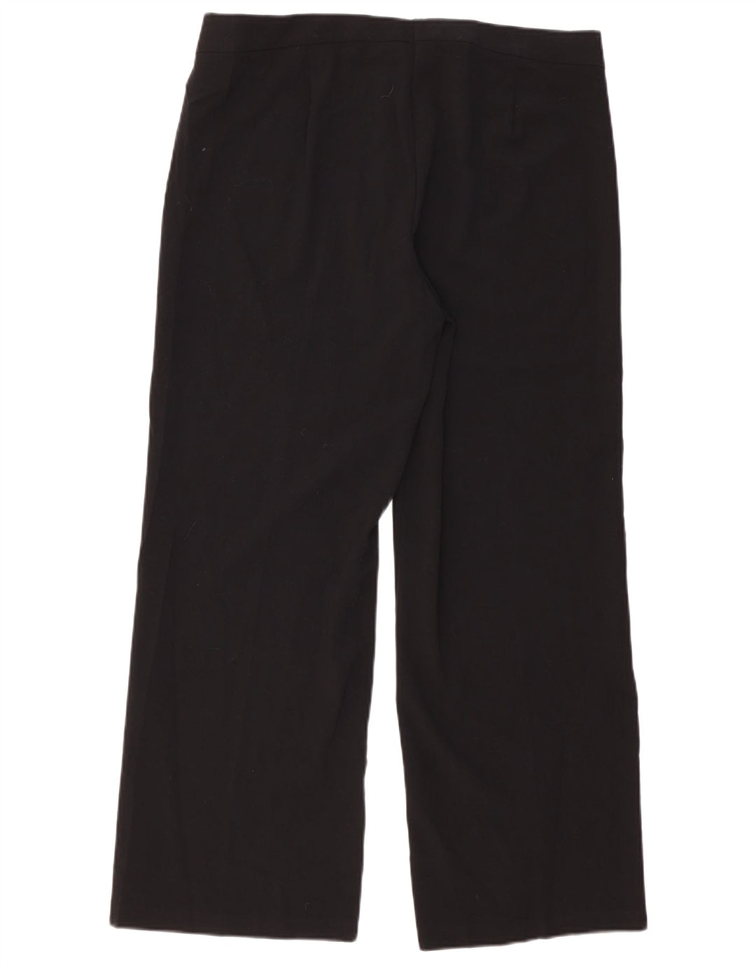 MARKS & SPENCER Damen Chinohose mit hoher Taille, UK 16, Größe L, W36, L29, Schwarz