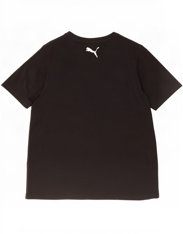 Puma Herren T-Shirt Top 2XL Schwarz Baumwolle