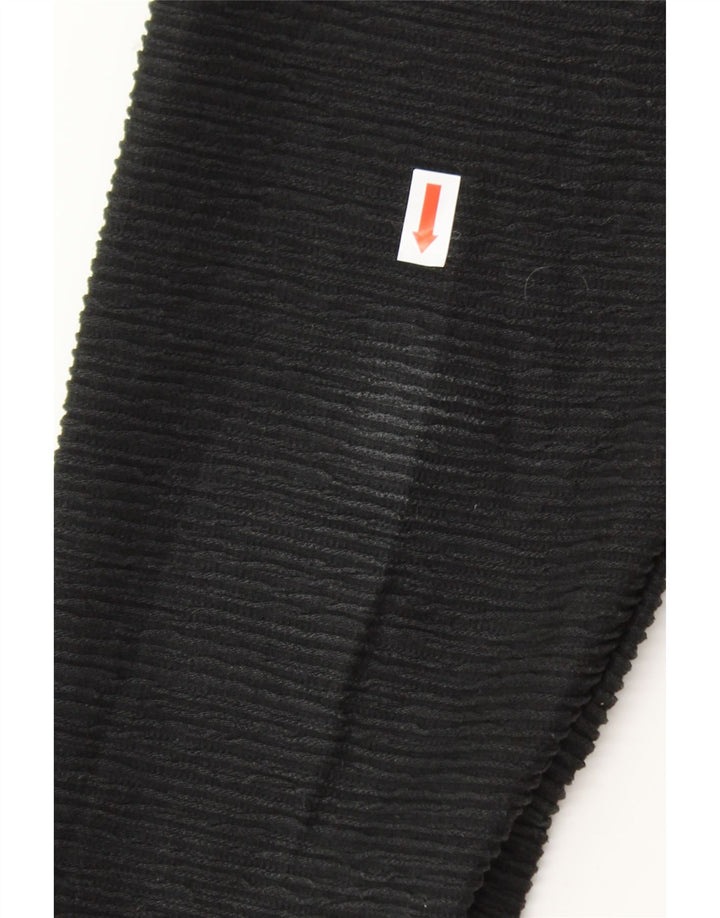 JACK & JONES Mens Sweatshirt Jumper Medium Black Pinstripe Polyester Vintage Jack & Jones and Second-Hand Jack & Jones from Messina Hembry 