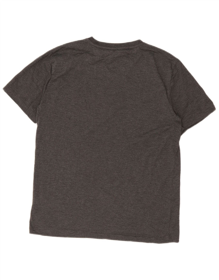 Calvin Klein Herren T-Shirt Oberteil Mittelgrau Polyester