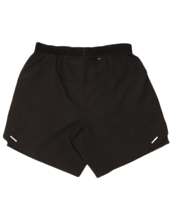 Nike Herren Dri Fit Sportshorts in mittelgrauem Farbblockdesign