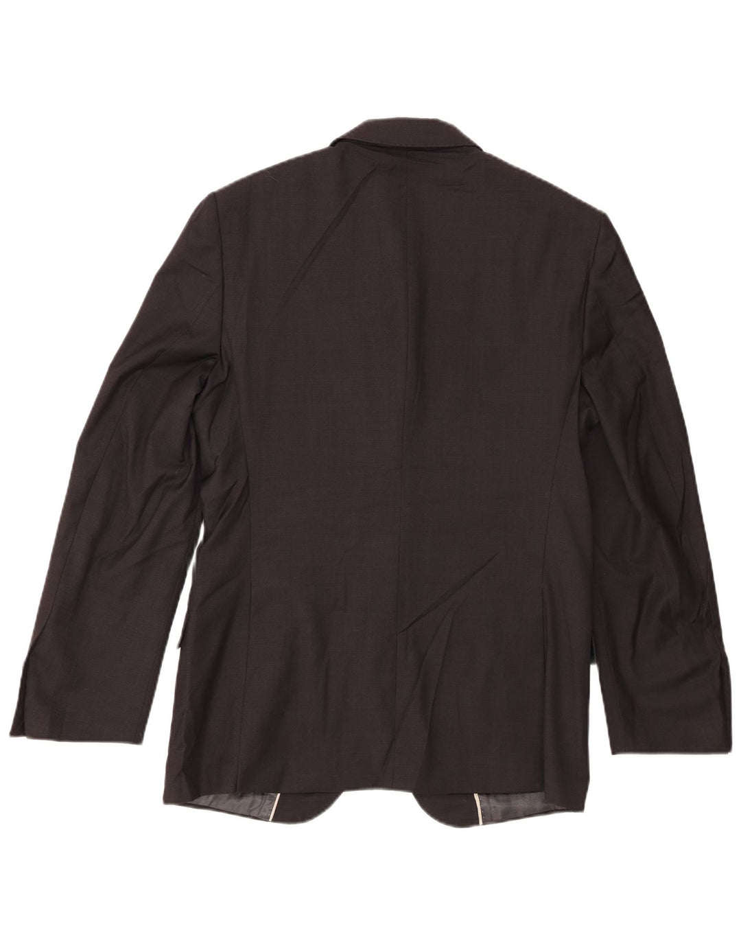 Marks & Spencer Herren-Blazer mit 2 Knöpfen, UK 38, mittelgraue Schurwolle