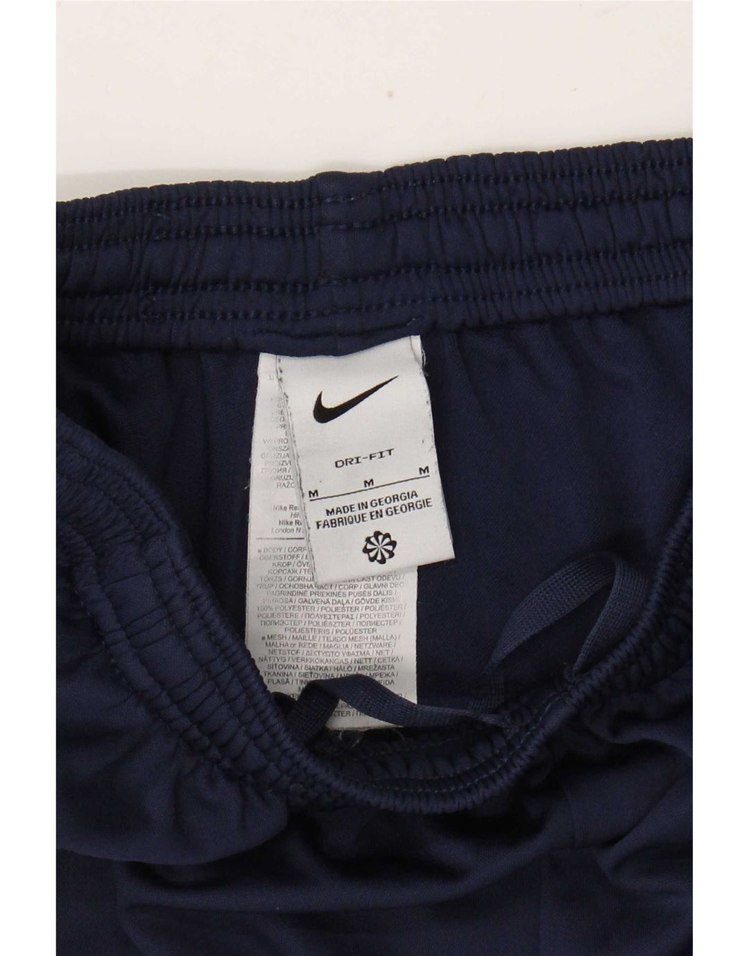 Nike Herren Dri Fit Trainingshose Mittelblaues Polyester