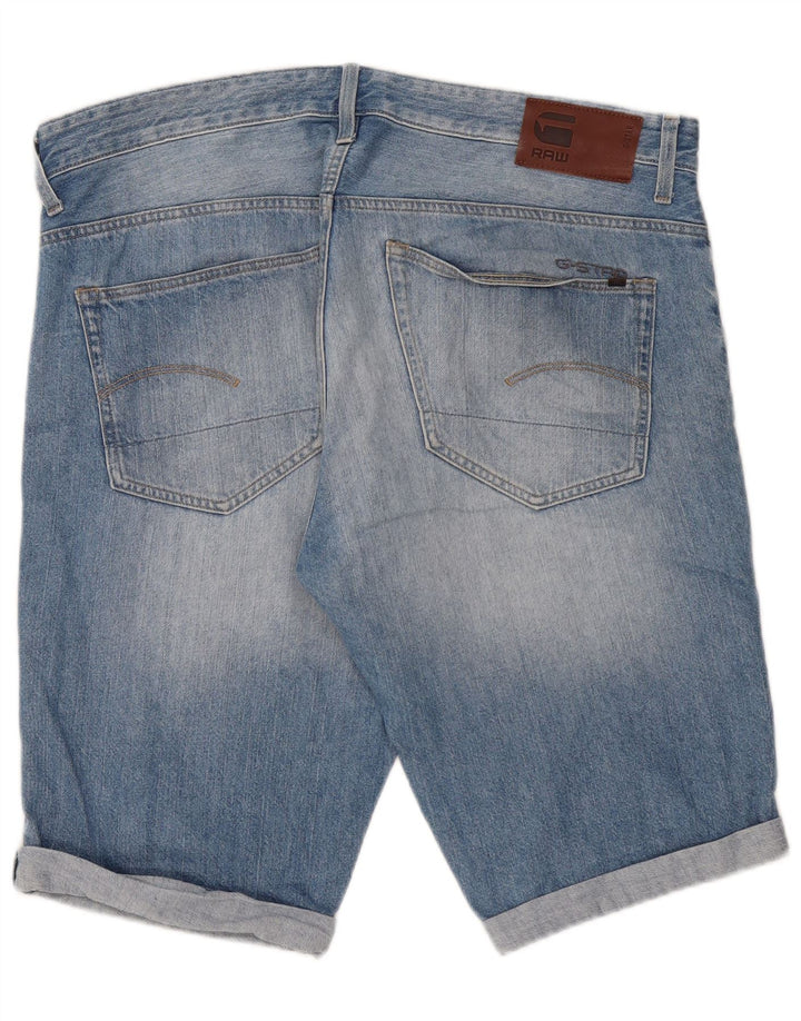 G-Star Herren 3301 Jeansshorts W38 XL Blau