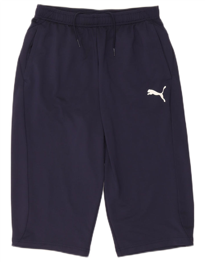Puma Jungen Bermuda Sport Shorts 15-16 Jahre Marineblau