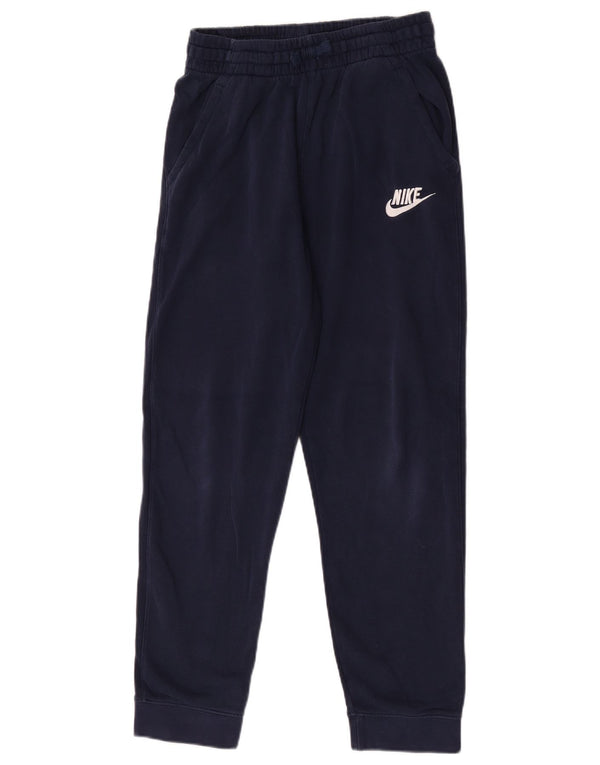 Nike Jungen-Trainingshose, Jogginghose, 13–14 Jahre, XL, Marineblau, Baumwolle