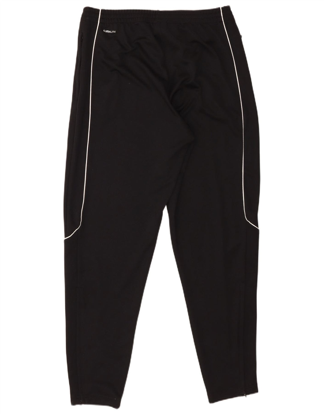 Adidas Herren-Trainingshose, groß, aus schwarzem Polyester