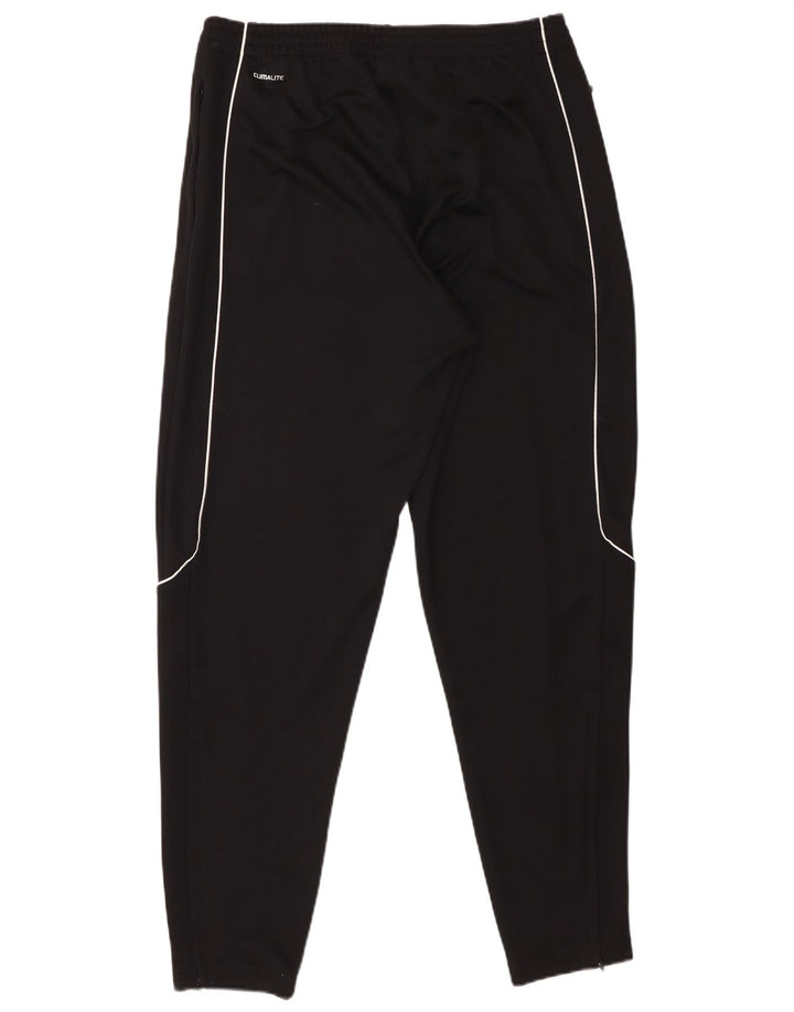 Adidas Herren-Trainingshose, groß, aus schwarzem Polyester