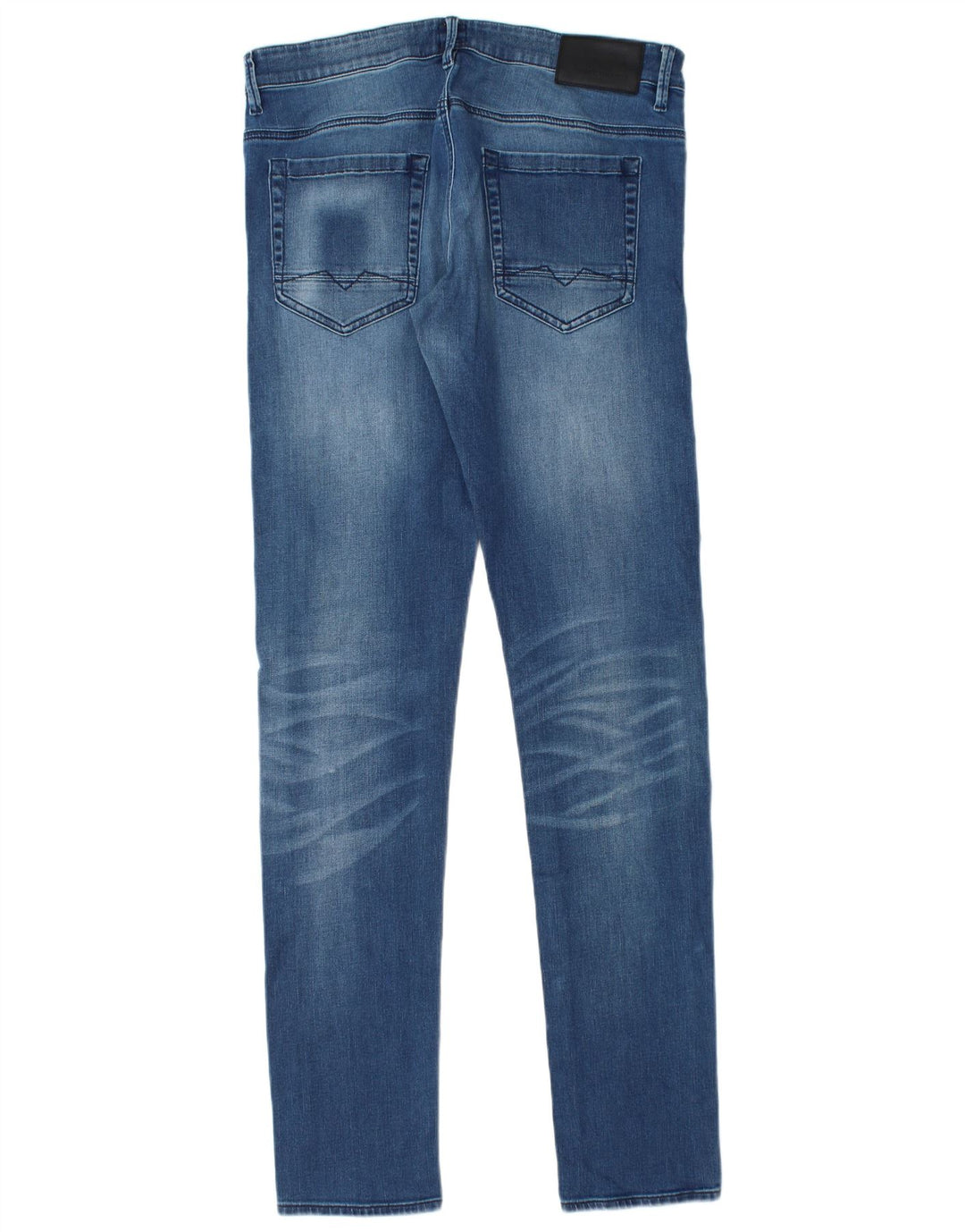 Hugo Boss Herren Skinny Jeans W33 L36 Blaue Baumwolle