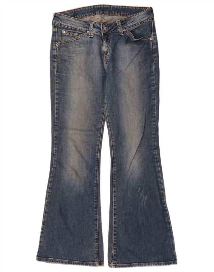 Levi's Schlagjeans für Damen, W30 L30, blaue Baumwolle