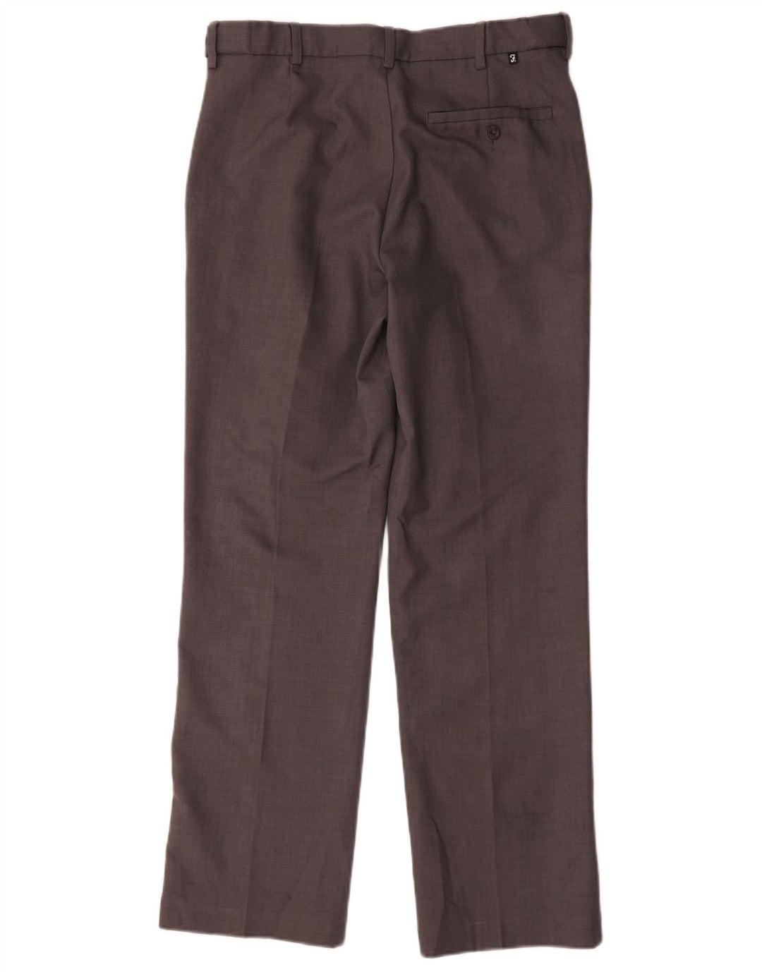 Farah Herren gerade Chinohose W32 L31 Grau Polyester