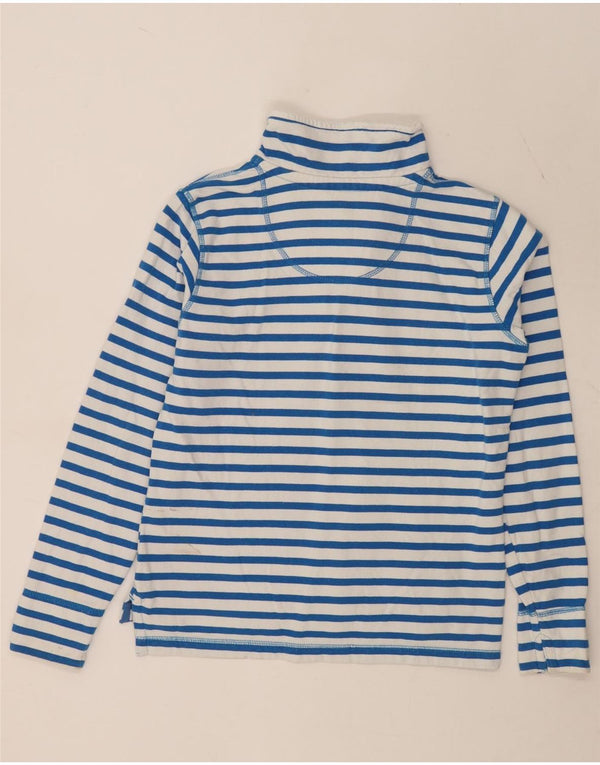 Crew Clothing Damen-Sweatshirt mit Reißverschluss, Gr. 10, Größe S, weiß gestreift