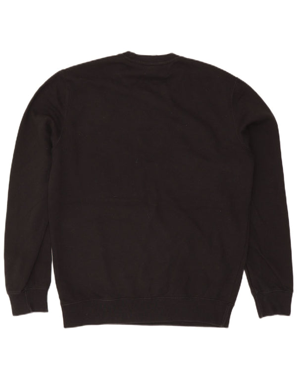 Champion Herren-Sweatshirt mit Grafik, groß, aus schwarzer Baumwolle