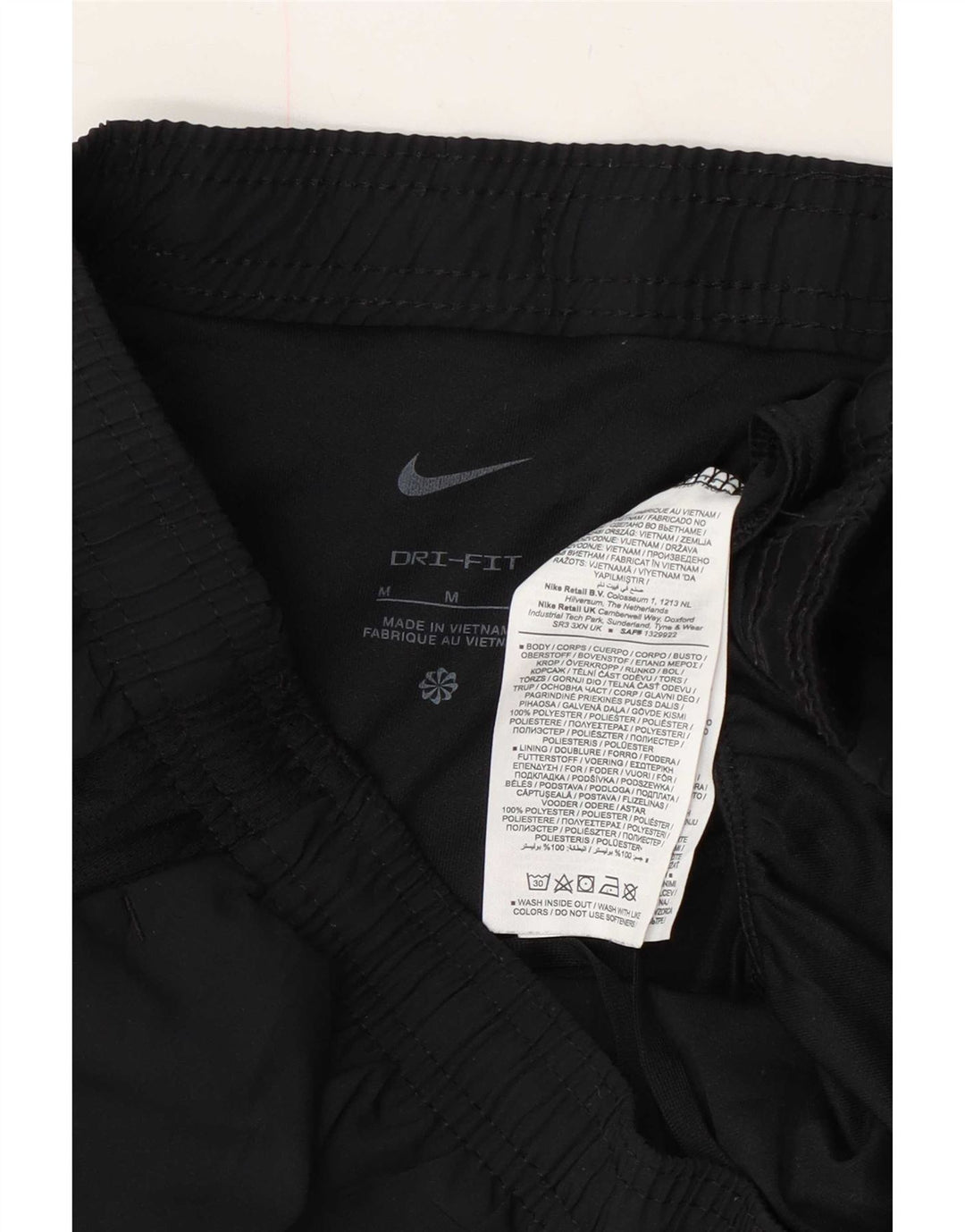Nike Herren Dri Fit Sport Shorts Medium Schwarz Polyester