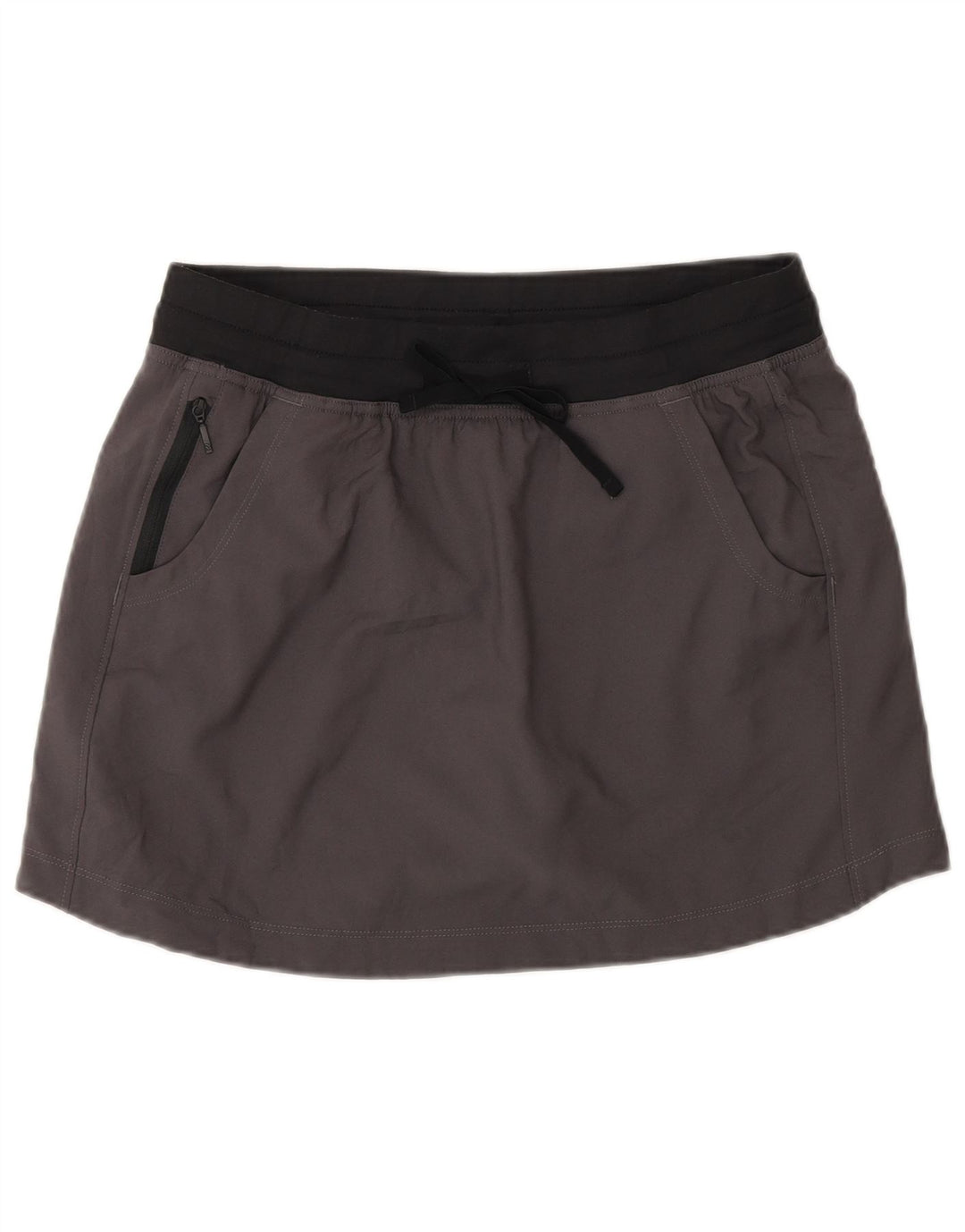 The North Face Damen Skort UK 14 Mittelgraues Colourblock-Polyester