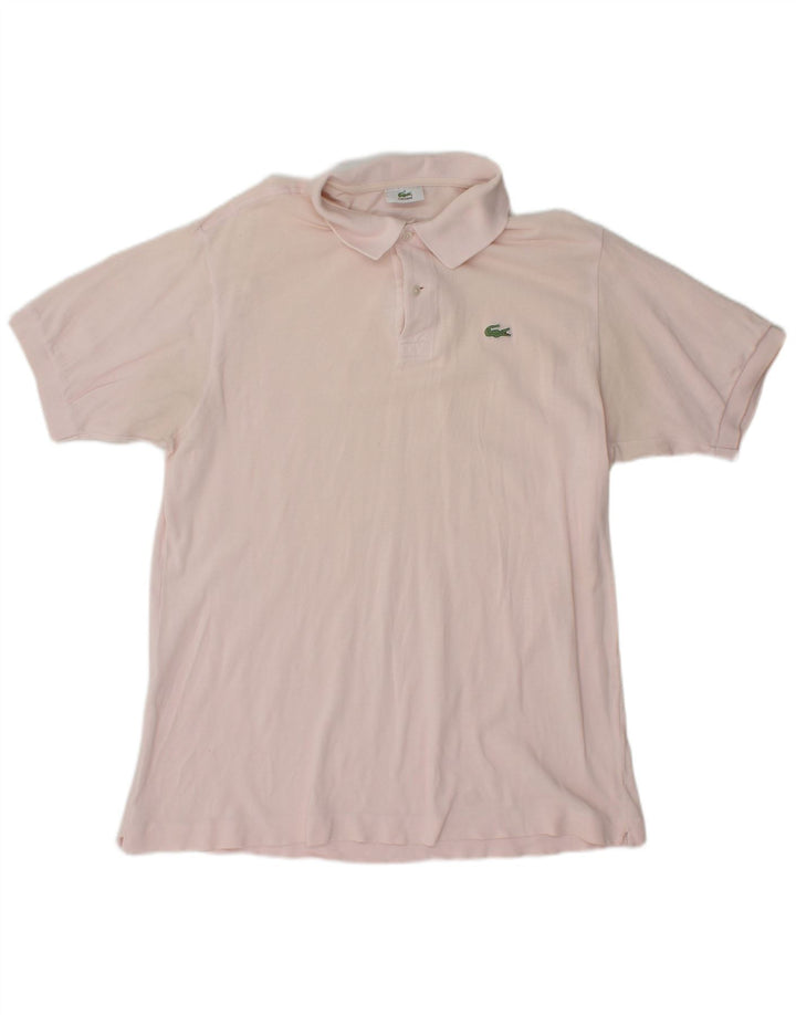 LACOSTE Herren-Poloshirt, Größe 5, groß, Rosa