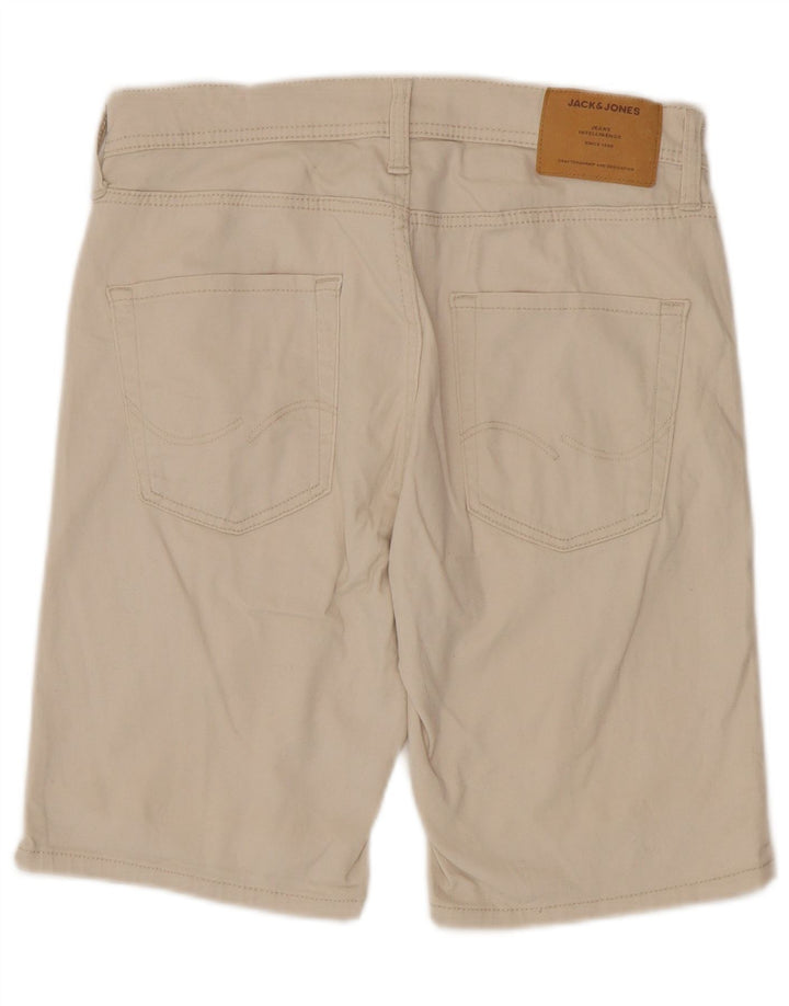 Jack & Jones Herren-Shorts, normal, lässig, Größe S, W29, Beige, Baumwolle