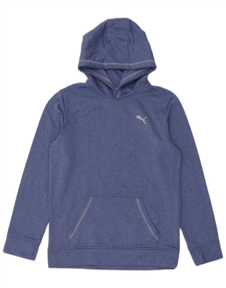 Puma Jungen Kapuzenpullover 15-16 Jahre XL Blau Polyester