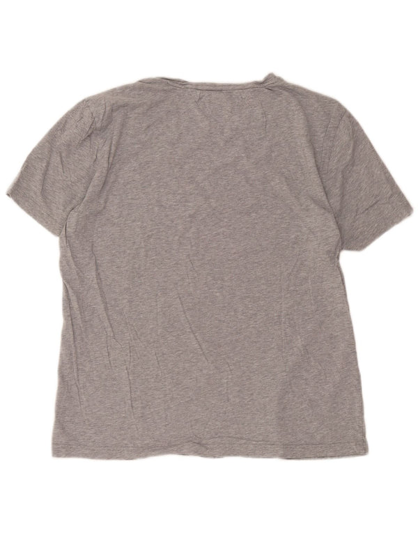 Tommy Hilfiger Herren Grafik T-Shirt Top 2XL Grau Baumwolle