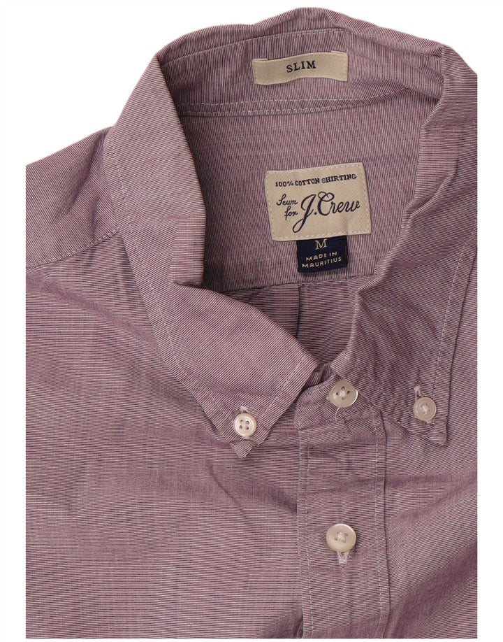 J. CREW Slim-Hemd für Herren aus mittelvioletter Baumwolle