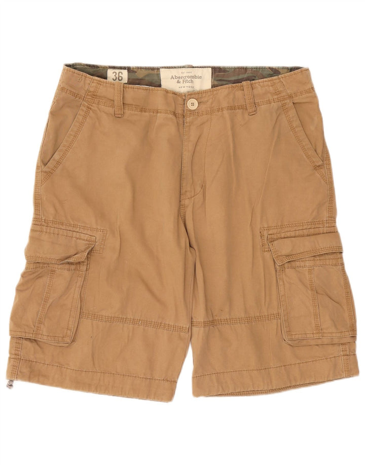 Abercrombie & Fitch Herren Cargoshorts W36 Large Beige