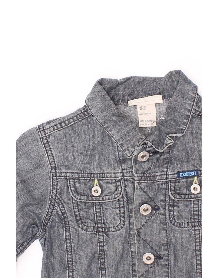 Diesel Jeansjacke für Jungen, 2–3 Jahre, blaue Baumwolle