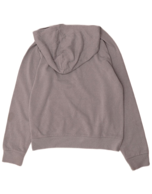 Under Armour Jungen-Kapuzenpullover mit lockerer Passform, 11–12 Jahre, groß, graue Baumwolle