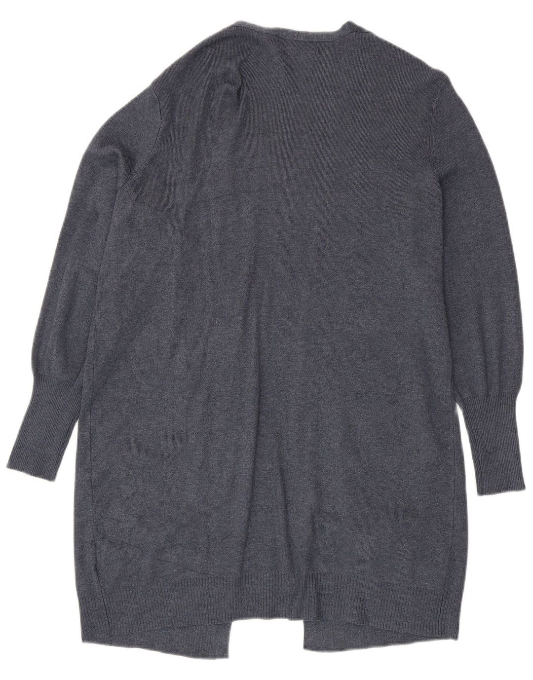 Marks & Spencer Damen Longline-Cardigan-Pullover UK 14 Medium Navy Blue