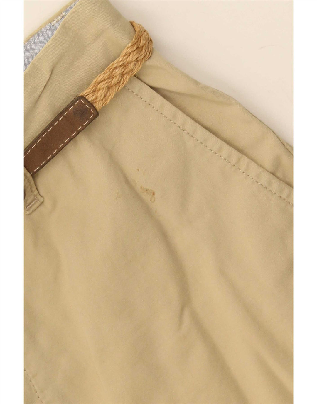 Franklin Marshall Herren-Chino-Shorts, W30, mittelbeige Baumwolle