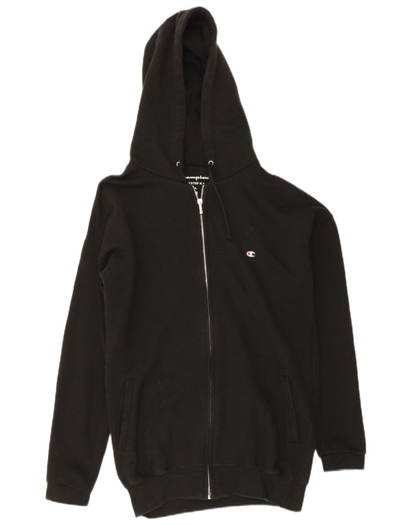 Champion Herren-Kapuzenpullover mit Reißverschluss, 2XL, schwarze Baumwolle