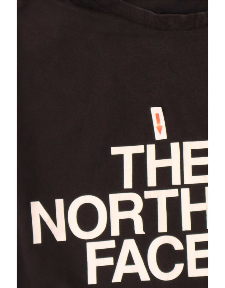 The North Face Herren-T-Shirt mit Grafik, mittelschwarze Baumwolle
