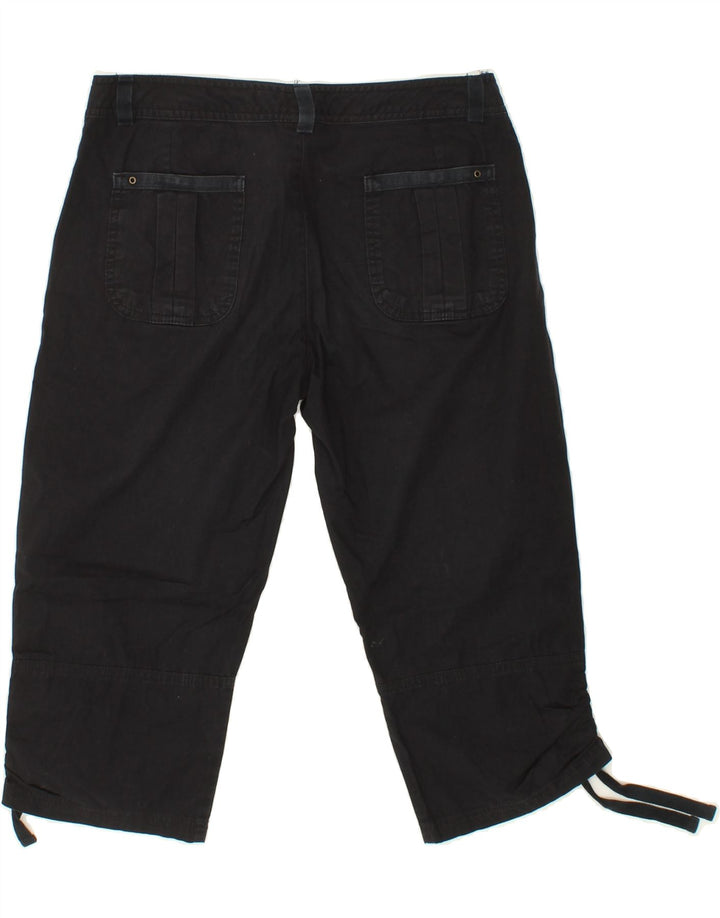 CHAMPION Womens Bermuda Shorts  Large W32  Black Cotton Vintage Champion and Second-Hand Champion from Messina Hembry 